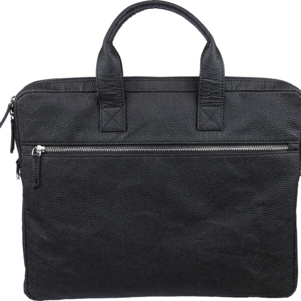 Tomato leather laptop bag Lillian