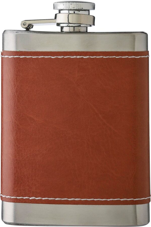 Stainless steel hip flask Cedric