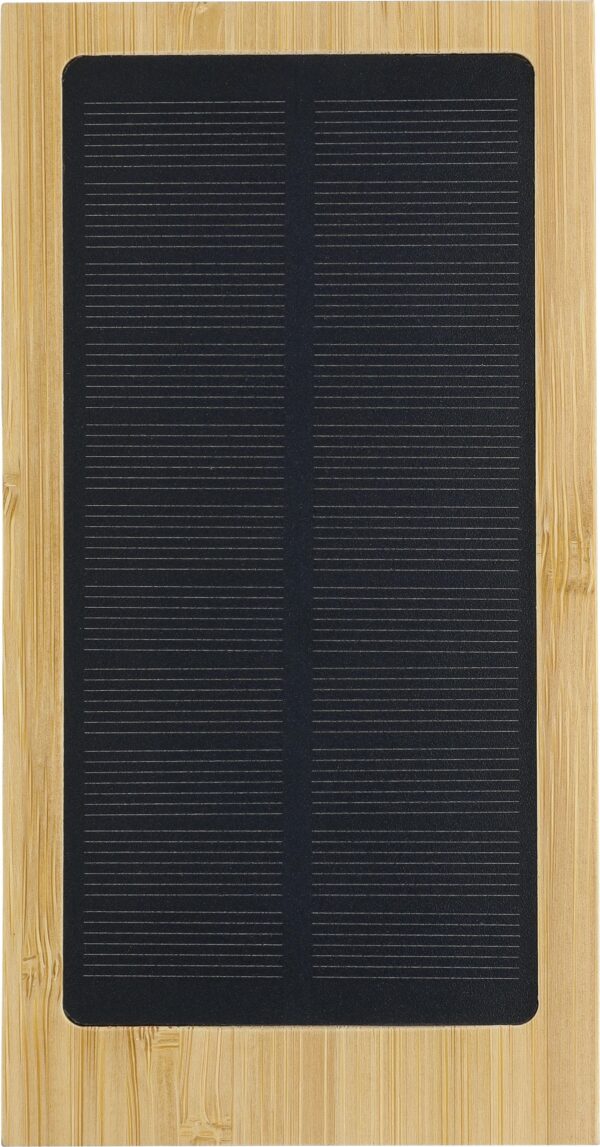Bamboo solar power bank Elz
