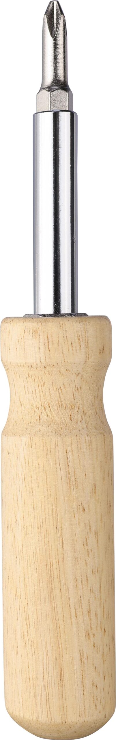 Rubberwood screwdriver set Leni