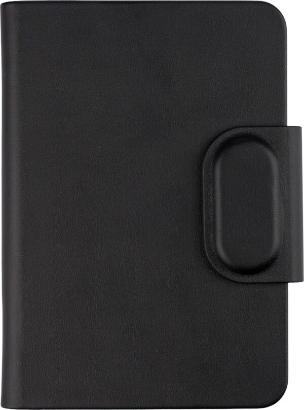 Recycled PU passport holder Mavi