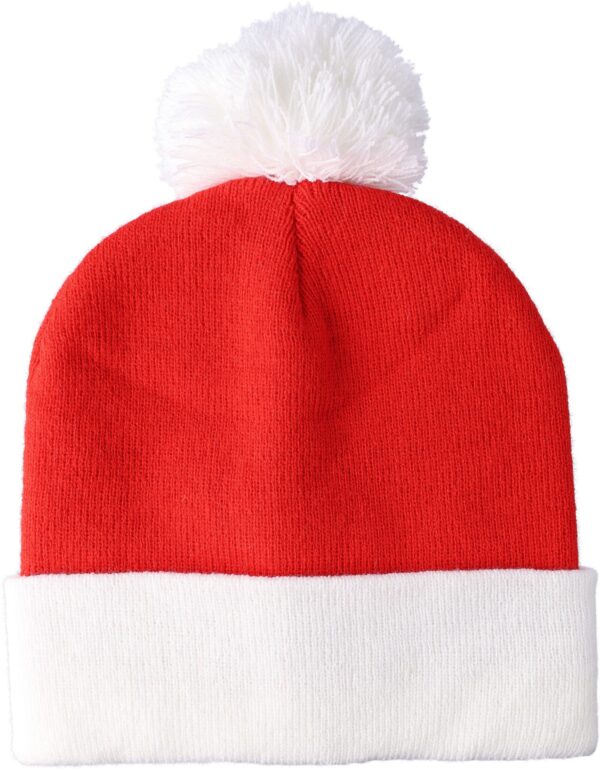 Acrylic knitted Christmas beanie Eleni