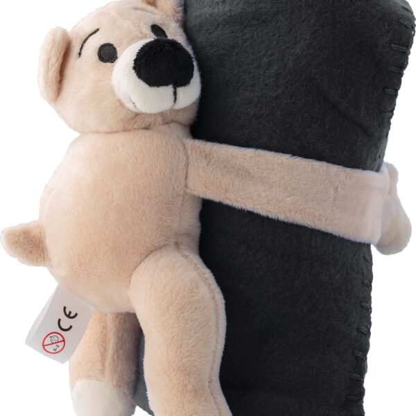 Plush toy bear with fleece blanket Owen