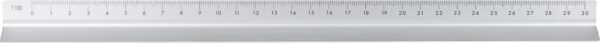 Aluminium 30 cm triangle-shaped ruler Tavi