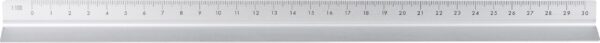 Aluminium 30 cm triangle-shaped ruler Tavi