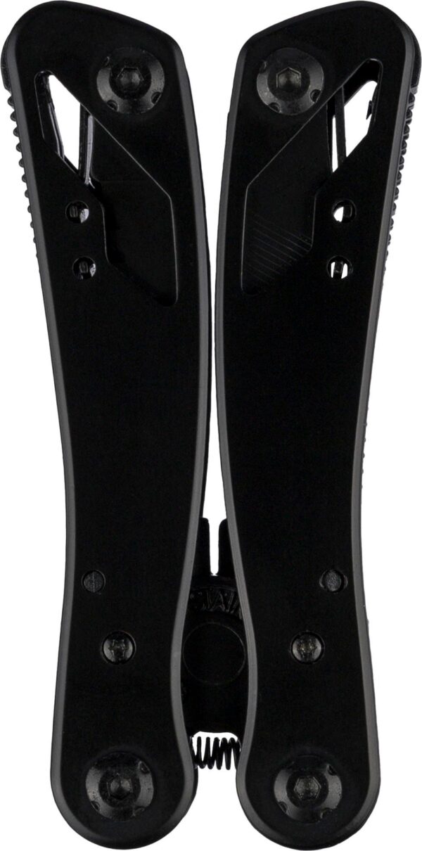 Black aluminium multitool Ariane