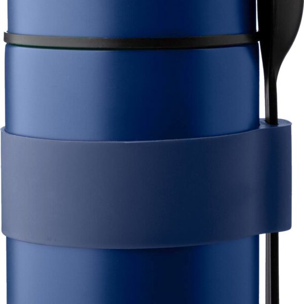 Stainless steel double walled lunch pot Niko