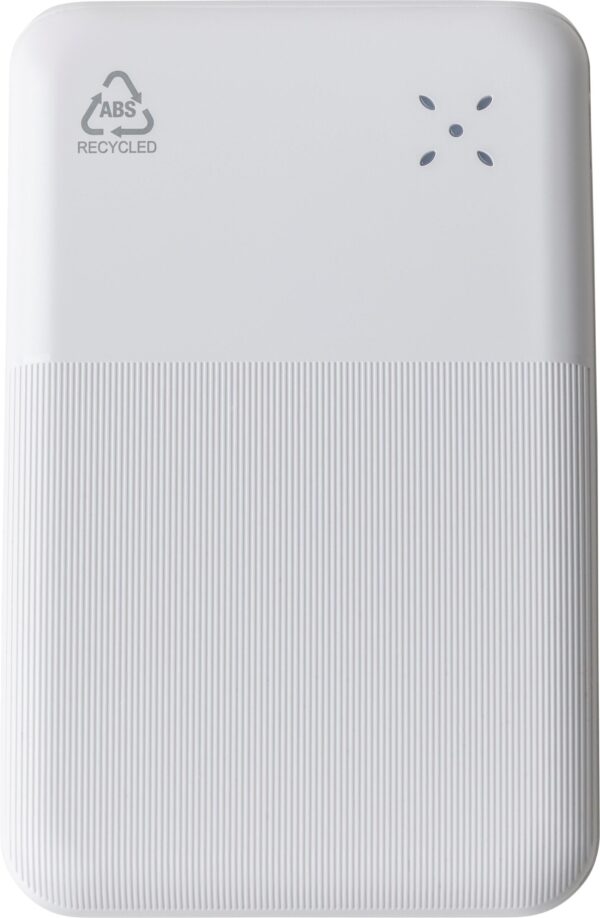 Recycled ABS powerbank Tavi