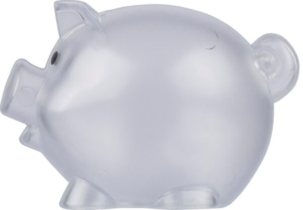 Recycled PS plastic piggy bank Vivi