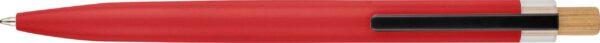 Recycled aluminium lacquered push ballpen Maren