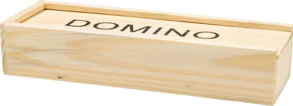 Wooden box with domino game Enid 2.0