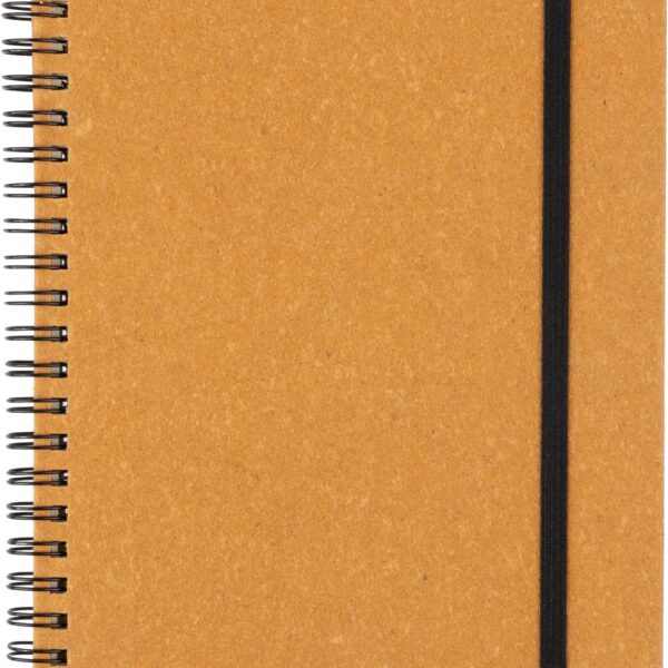 Recycled leather notebook A5 Egon
