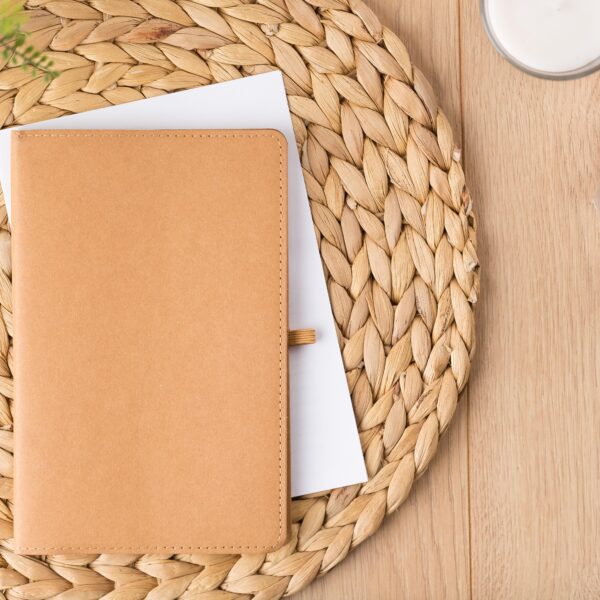 Washed kraft paper notebook Johanna
