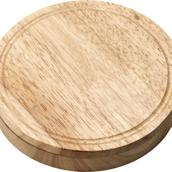 Wooden cheese plate set Bellamy