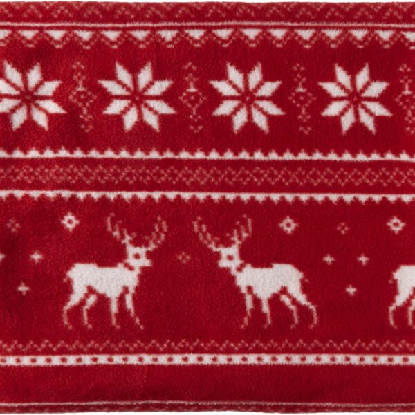 Polar fleece reindeer blanket (180 gr/m2) Jane