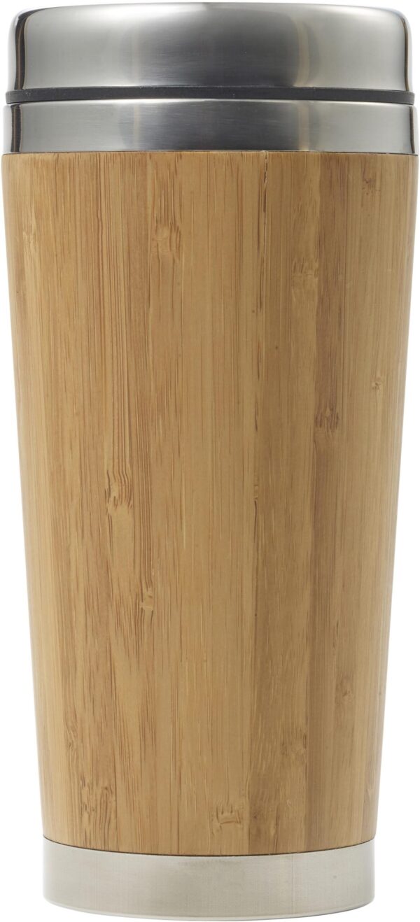 Bamboo and stainless steel travel cup Sabine