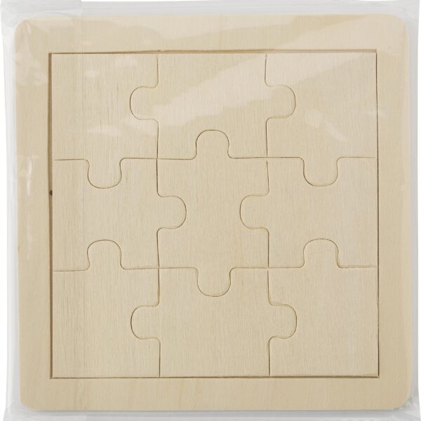 Wooden nine piece puzzle Alvaro