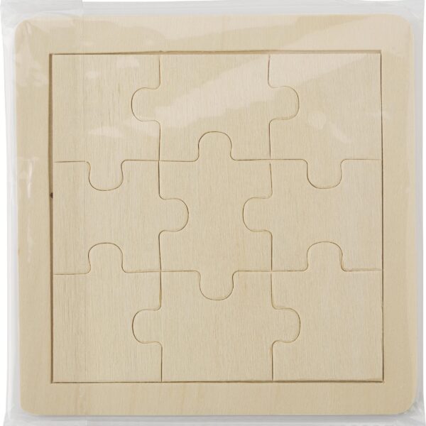 Wooden nine piece puzzle Alvaro