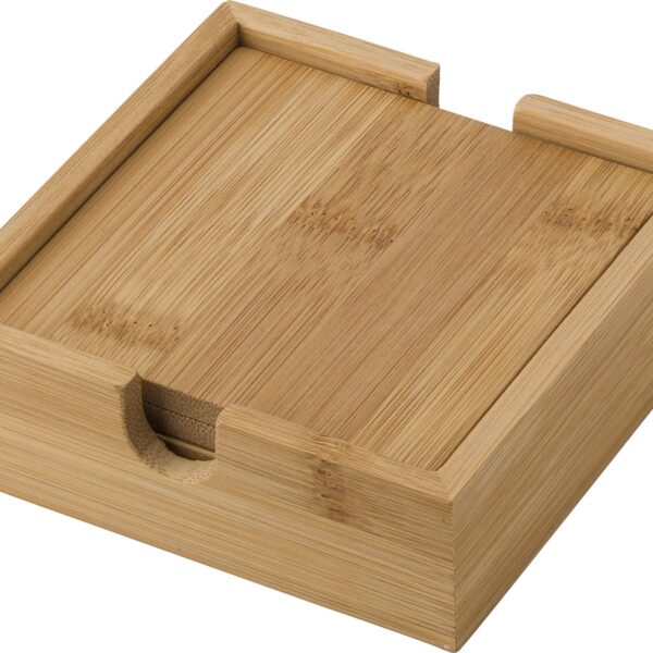 Bamboo coaster set Archer