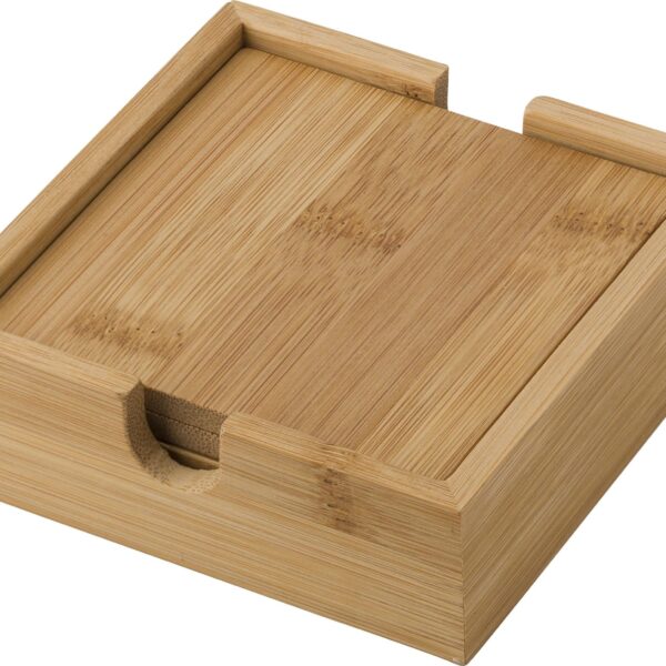 Bamboo coaster set Archer