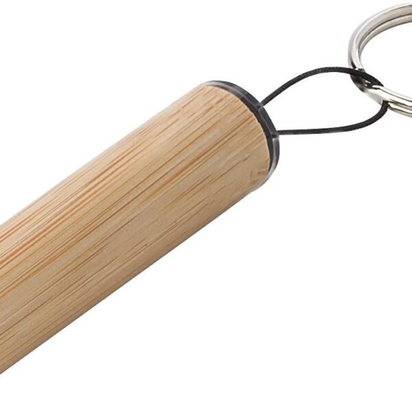 Bamboo mini torch with keychain Ilse