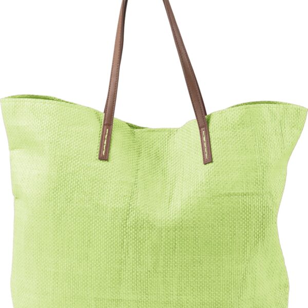 Laminated nonwoven (180 gr/m²) beach bag Sana