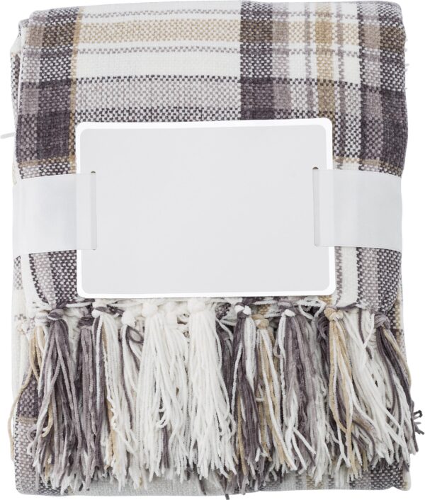 Polyester chenille (285 gr/m²) blanket Ayana