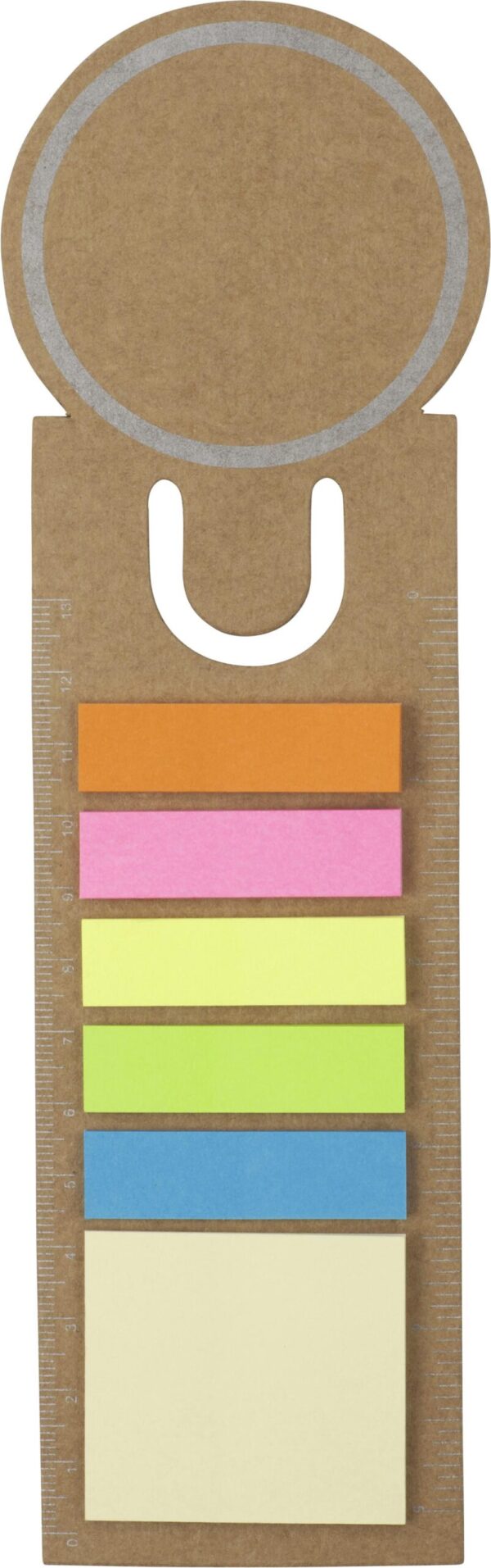 Cardboard bookmark Clay