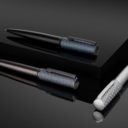 HSI5964N-8 Ballpoint pen Arche Monogram Black & Navy