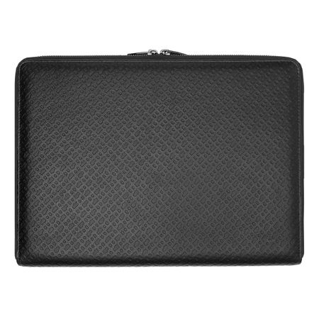 Conference folder zip A4 Monogram Zipped Black