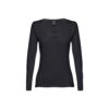 THC BUCHAREST WH II. Men's long-sleeved tubular cotton T-shirt