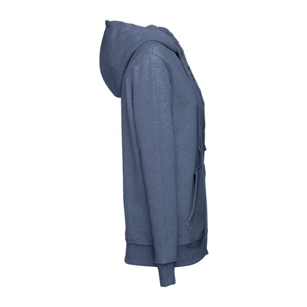 THC AMSTERDAM WOMEN II. Women's hoodie in cotton and polyester with full zip