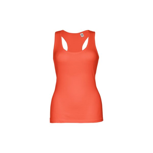 30120_178 THC TIRANA. Women's sleeveless cotton T-shirt