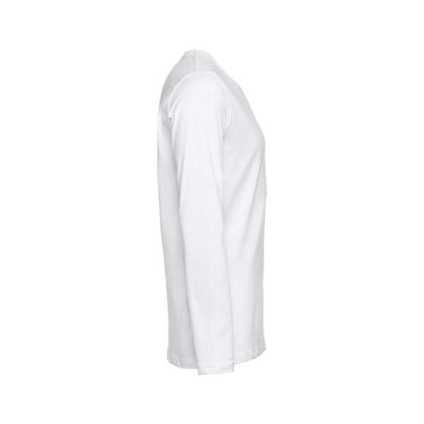 30123_106-c THC BUCHAREST WH. Men's long-sleeved tubular cotton T-shirt