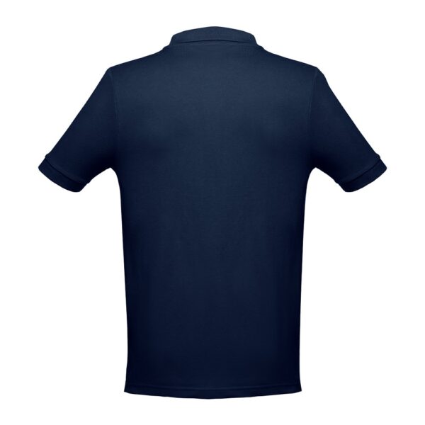 THC ADAM. Men's short-sleeved cotton polo shirt
