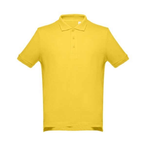 THC ADAM. Men's short-sleeved cotton polo shirt