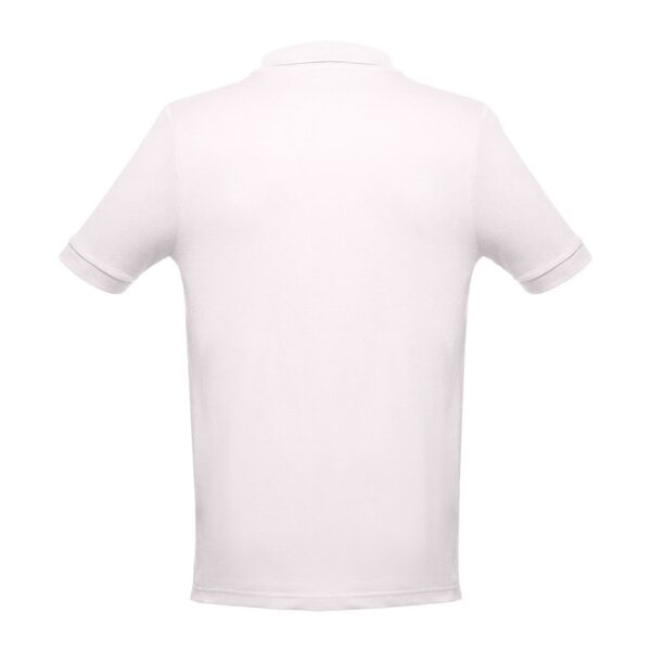 THC ADAM. Men's short-sleeved cotton polo shirt