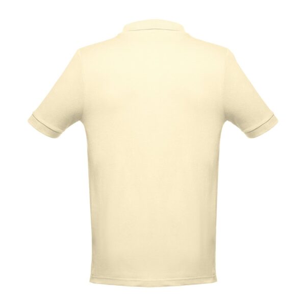 THC ADAM. Men's short-sleeved cotton polo shirt