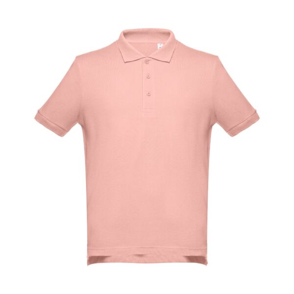THC ADAM. Men's short-sleeved cotton polo shirt