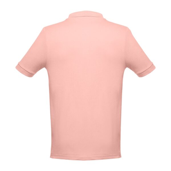 THC ADAM. Men's short-sleeved cotton polo shirt