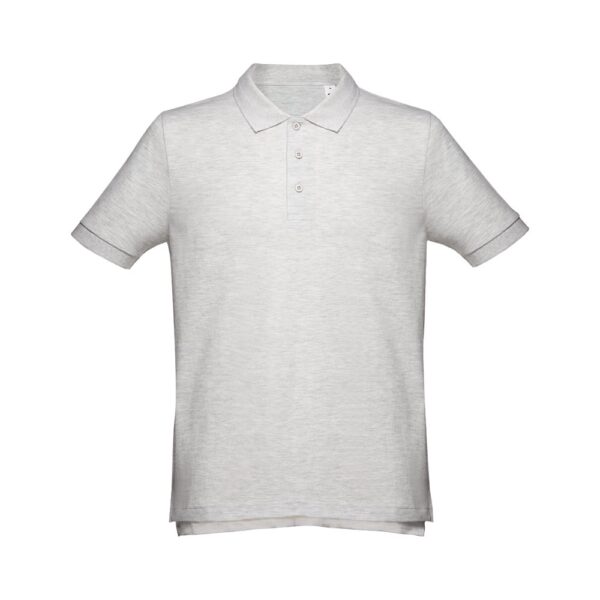 THC ADAM. Men's short-sleeved cotton polo shirt