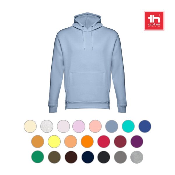 THC PHOENIX. Hooded sweatshirt (unisex) in cotton and polyester