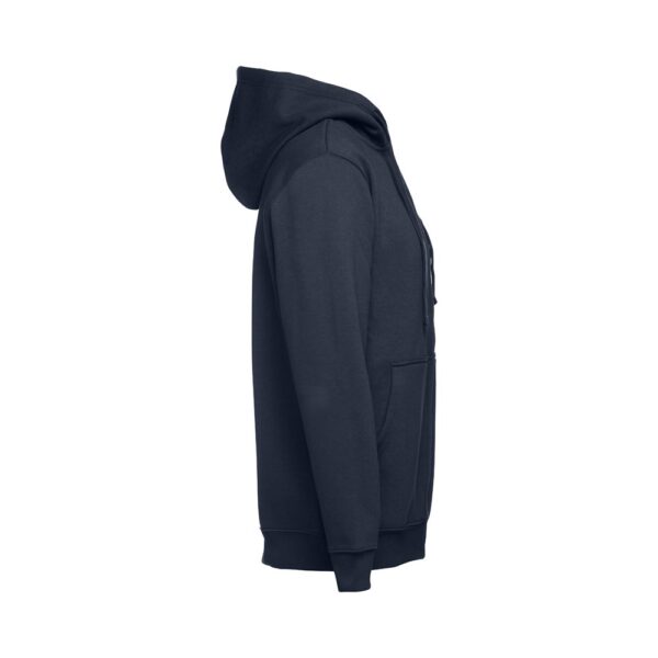 30161_134-c THC AMSTERDAM. Men's hoodie in cotton and polyester with full zip