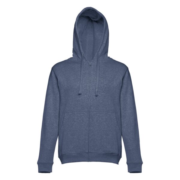30161_194-d THC AMSTERDAM. Men's hoodie in cotton and polyester with full zip