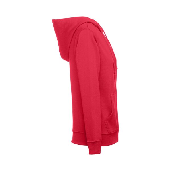 THC AMSTERDAM WOMEN. Women's hoodie in cotton and polyester with full zip