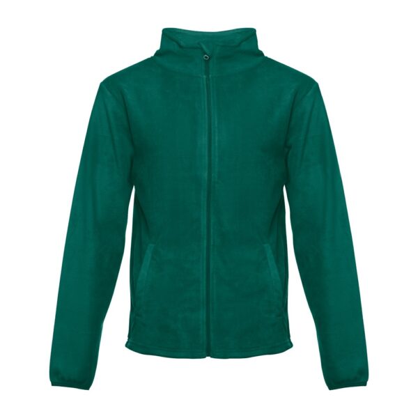 30164_129 THC HELSINKI. Men's Polar fleece jacket with elasticated cuffs