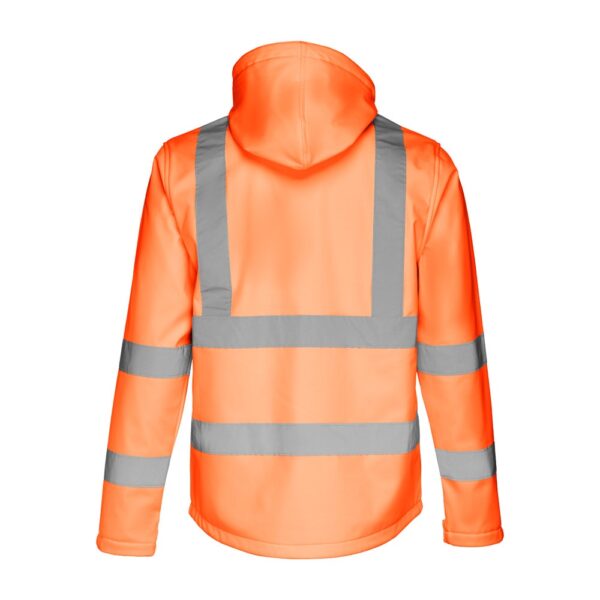 30182_198-b THC ZAGREB WORK. High-visibility softshell jacket (unisex, class 111)