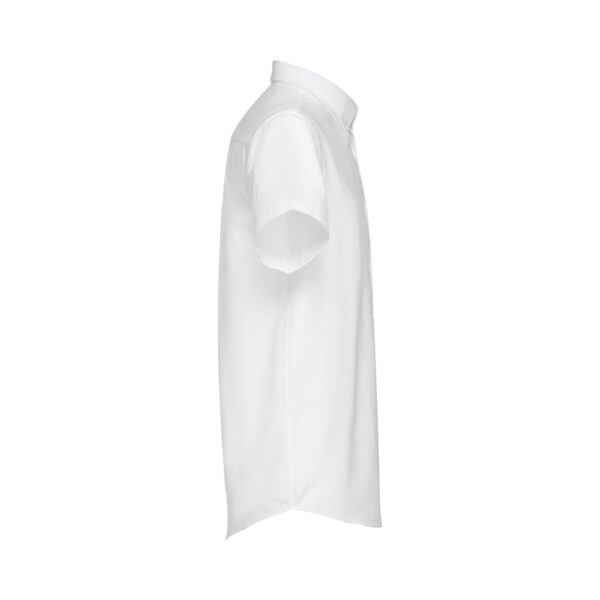 30200_106-c THC LONDON WH. Men's short-sleeved oxford shirt. White