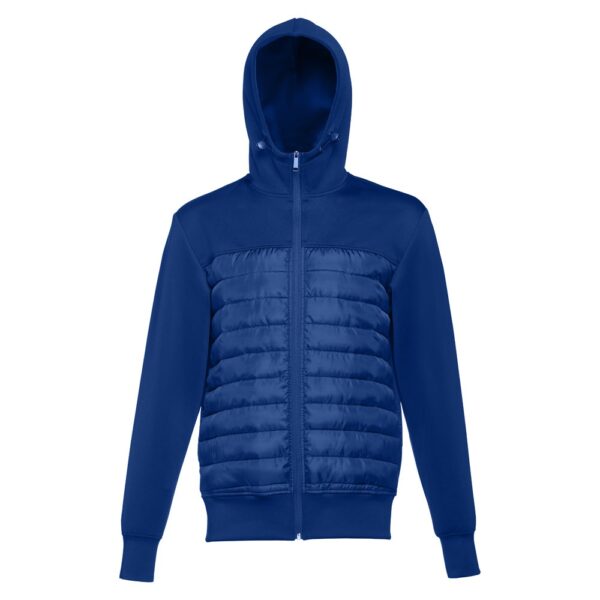 THC SKOPJE. Men's hooded jacket in 300T taffeta
