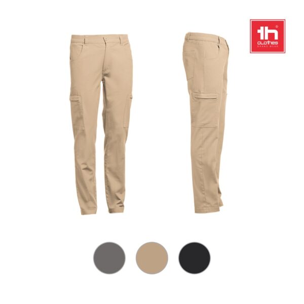 THC TALLINN. Cotton and elastane trousers